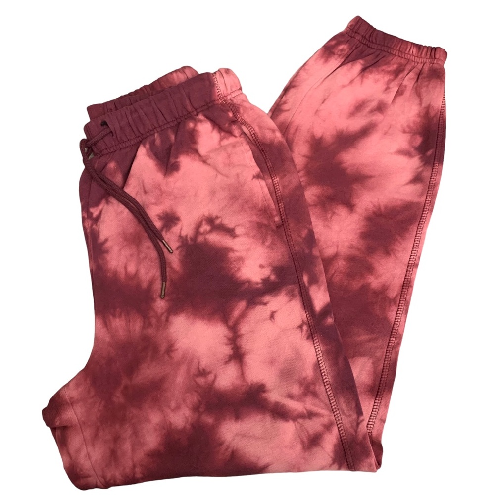 NWT Red Tie-dye Sweatpants Women’s Old Navy size Small - Picture 4 of 12